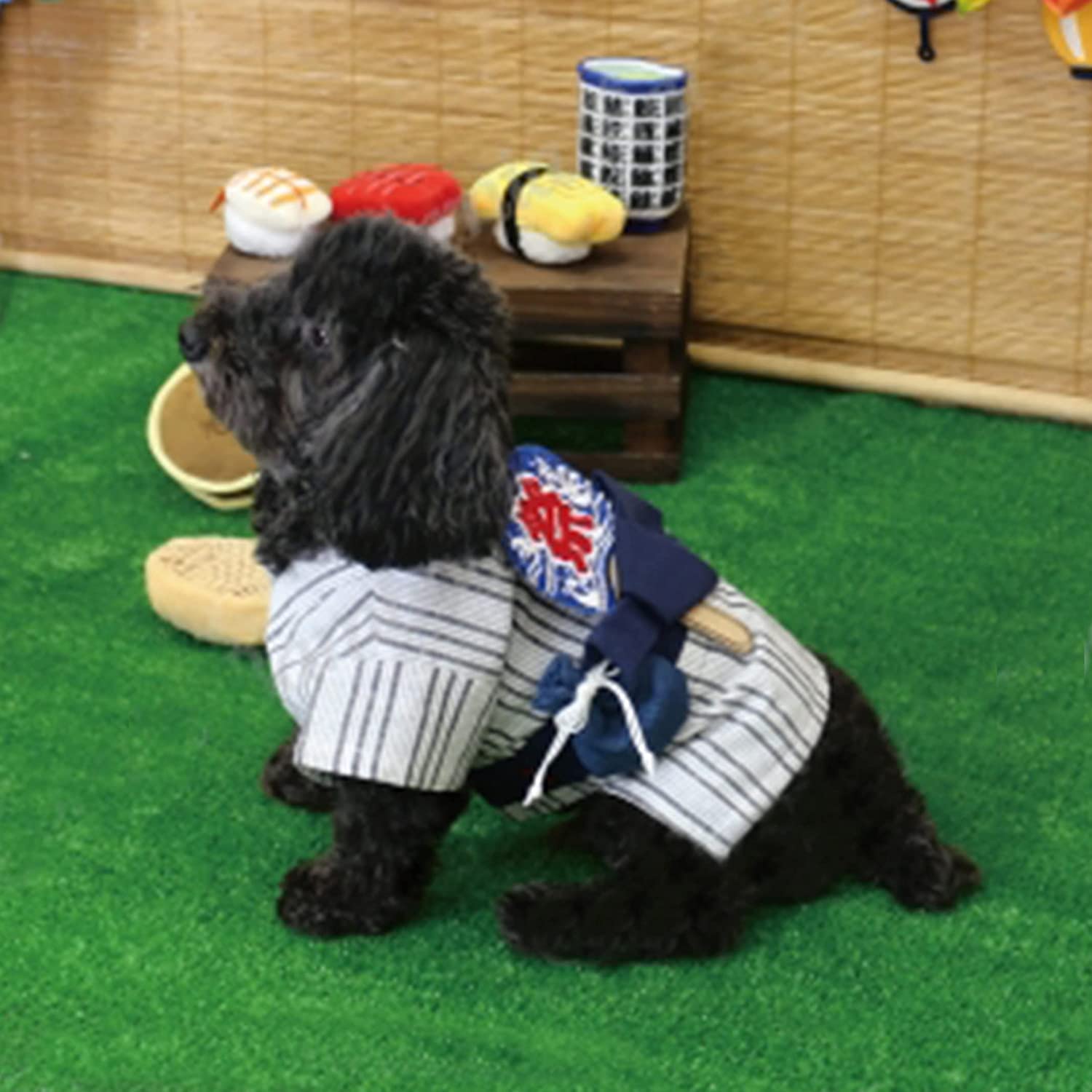 Amazon | リアル 大型犬 浴衣 夏霞 ゆかた 犬 和服 ドッグウェア (10号